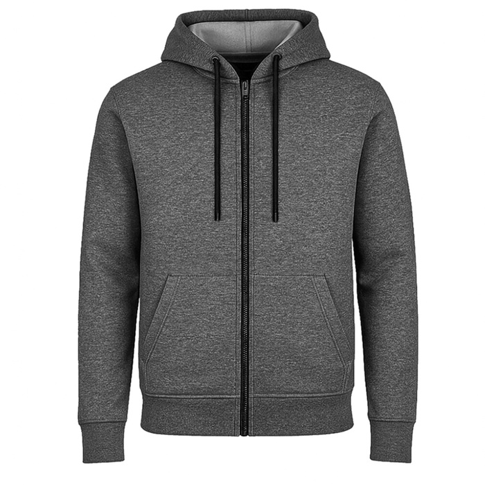 Men’s Fleece-Lined Full-Zip Hoodie (S-3XL)